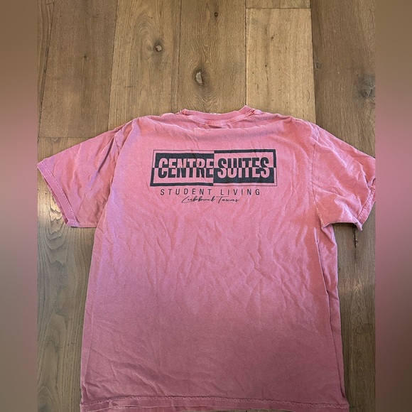 Comfort Colors Texas Tech Pink/Red Hand Graphic Tee - Picture 4 of 5